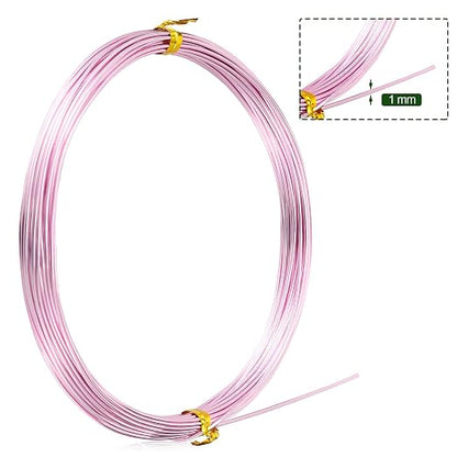TecUnite Aluminum Craft Wire for Sculpting Armature Bendable Craft Wire for DIY - Image 2