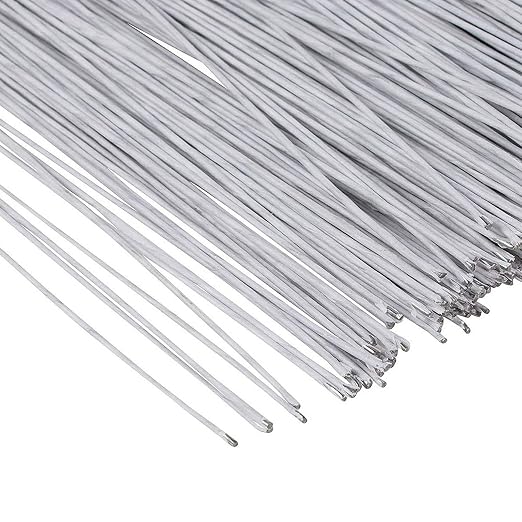 Juvale 600-Pack White 18 Gauge Floral Wire Stems - 16 in Length - Pre-Cut & - Image 6