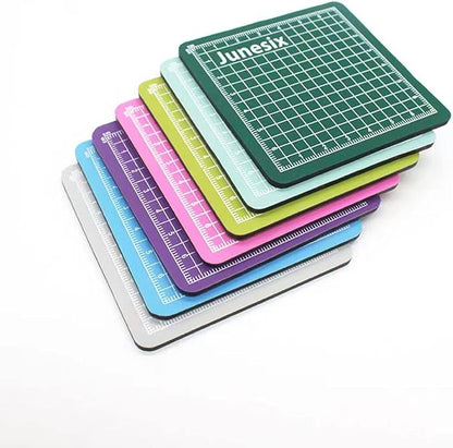 4Pieces Mini Cutting Pad Self Healing Craft Mat Small Sewing Cutting Mat - Image 3