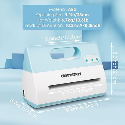 Electric Die Cut Machine for Starter Kit, 9 inch Opening Electric Embossing - Image 3