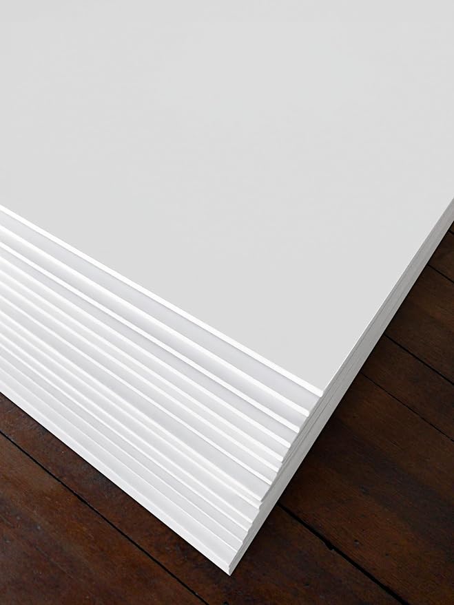 White Foam Board 11 x 14 x 1/8" Inch, 15 Pack Acid-Free Foam Core Poster Board - Image 9