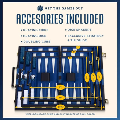 Get The Games Out Top Backgammon Set - Image 5