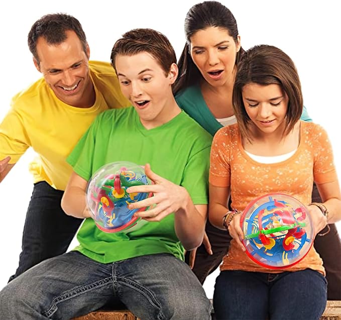 3 Otters 3D Maze Ball, Brain Teaser Puzzle Ball - Image 7