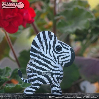 Eugy Zebra 3D Puzzle, 26 Piece Eco-Friendly Educational Toy Puzzles - Image 8