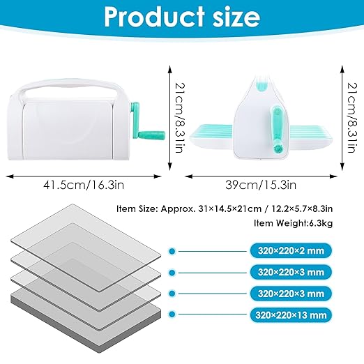 9 inch Die Cutting Machine, A4 Embossing Machine - Image 2