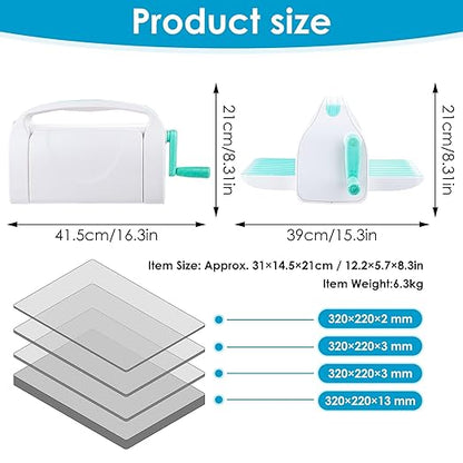 9 inch Die Cutting Machine, A4 Embossing Machine - Image 2