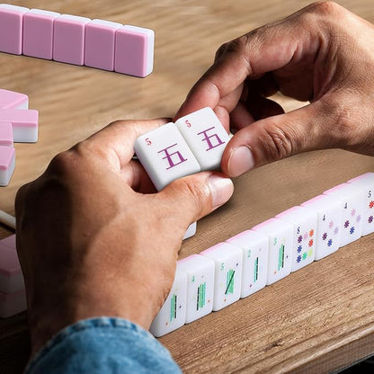American Mahjong Set 160 Quality White Tiles American Mahjong Game Set - Image 4