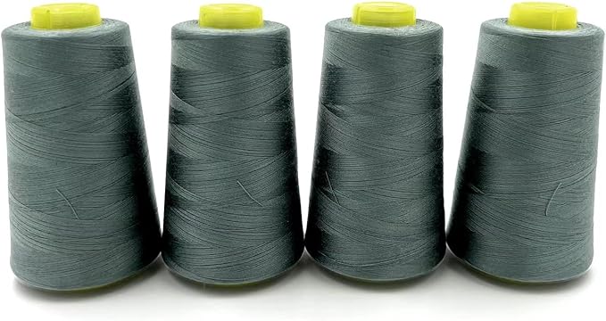 Tortoise 4 Cones of 3000 Yards Each Spool Thread by TORTOISETHREAD