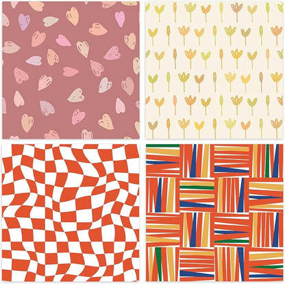 48 Sheets 24 Designs Scrapbook Paper Pad, Scrapbooking DIY Decorative - Image 7
