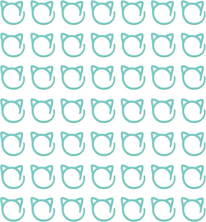 uxcell 50pcs Stitch Markers, Spiral Stitch Markers Crochet Needle Clip Counter by uxcell