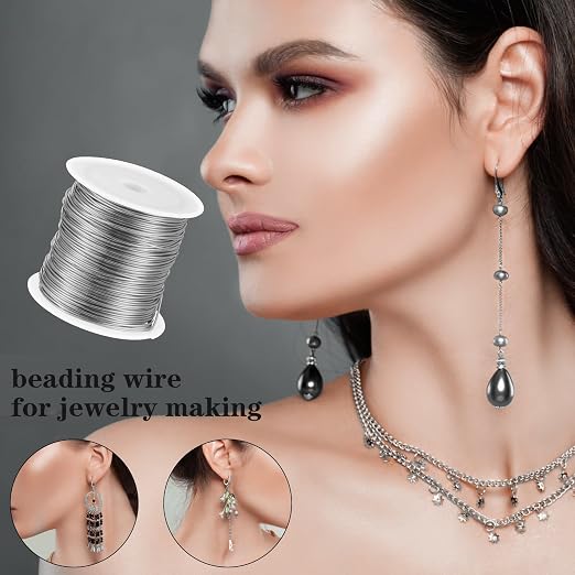 5 Rolls Jewelry Making Wire 18, 26 Gauge Copper Craft Wire Bendable Metal - Image 4