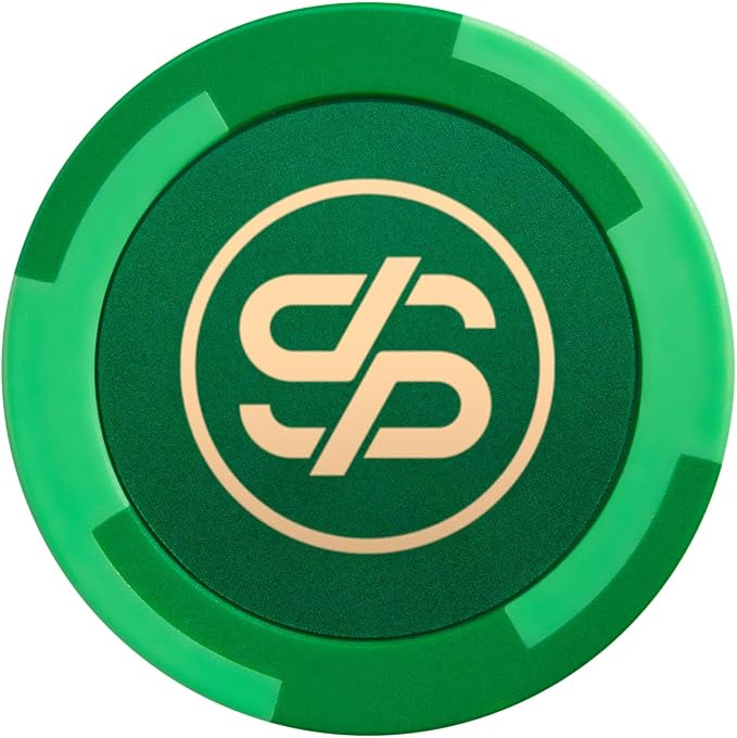SLOWPLAY Godel Clay Poker Chips, 14 Grams Heavyweight Clay Composite, 40mm by SLOWPLAY