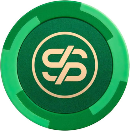 SLOWPLAY Godel Clay Poker Chips, 14 Grams Heavyweight Clay Composite, 40mm by SLOWPLAY