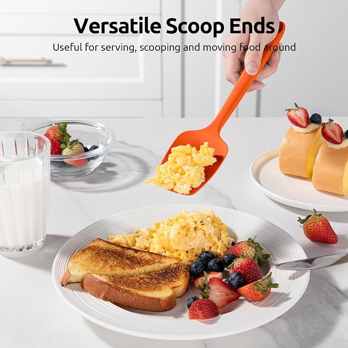 U-Taste Silicone Baking Spatula Set: 600ºF High Heat Resistant, Food Grade - Image 7