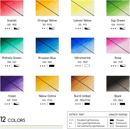 MEEDEN Watercolor Paint Tubes Set - Image 2