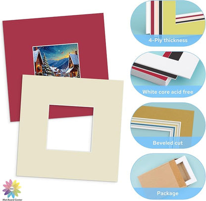 Mat Board Center, 8X8 Mix Color Mats - Image 3