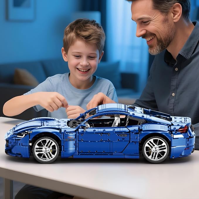 Reobrix Sports Car Building Blocks Set - Image 6