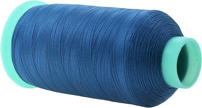 Mandala Crafts Bonded Nylon Thread Airforce Blue Heavy Duty Sewing Threads - Image 2