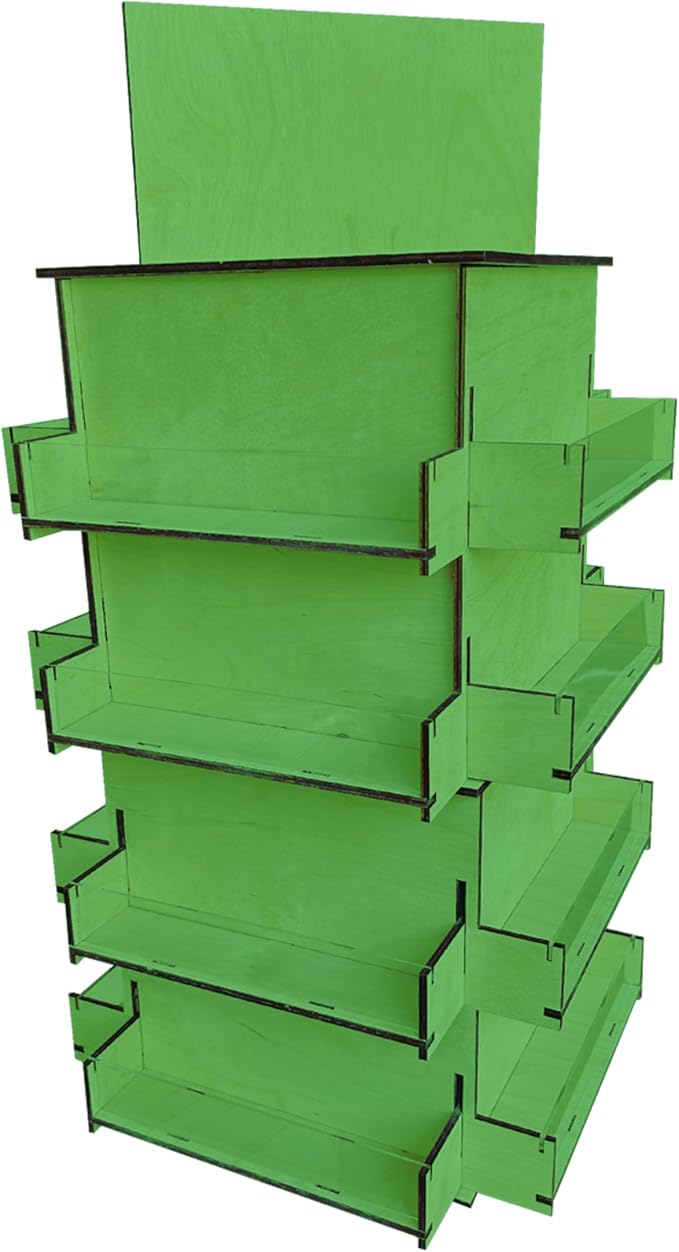 TORCHED DISPLAYS 4-Sided Rotating Display Stand by TORCHEDDISPLAYS
