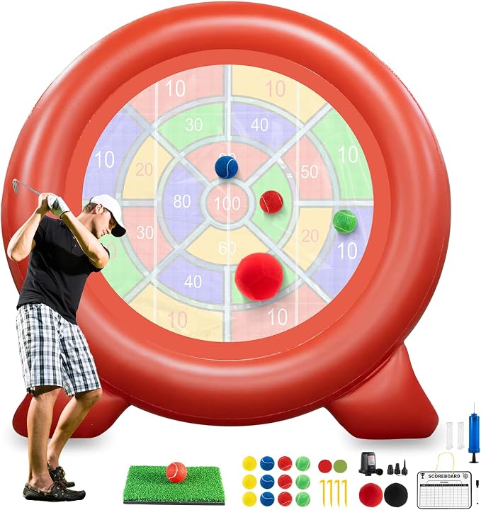 Giant Inflatable Dart Board by LightUpYourLife