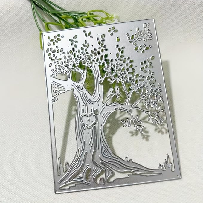 Lapoo Metal Cutting Die for Scrapbooking, 3D Backgrounds Frame New Cutting Dies - Image 2