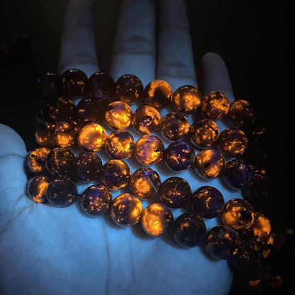 85pcs 4mm Natural Flame Yooperlite Stone Beads Round Healing Energy Power Stone - Image 4