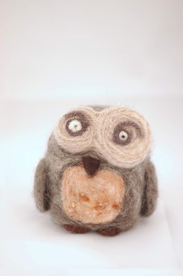 Woolbuddy Needle Felting Wool, Natural Handmade Wool Roving, 6 Vibrant Colors - Image 5