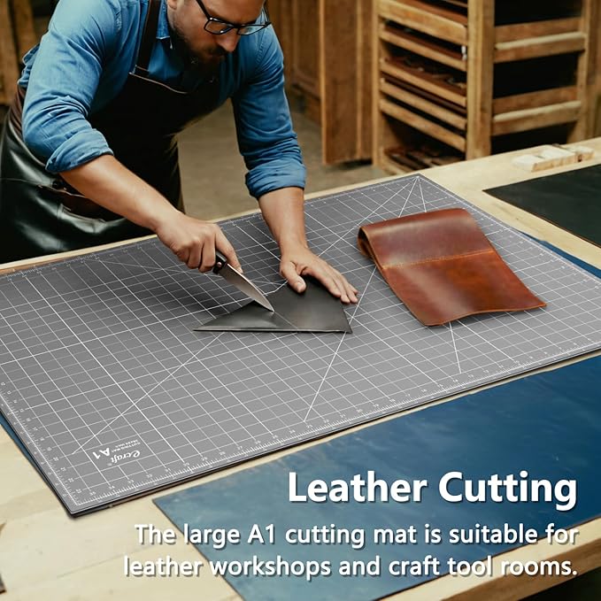 Ecraft Large Self Healing Cutting Mat: 24" x 36" Double Sided 5-Ply Hobby Mat - Image 6