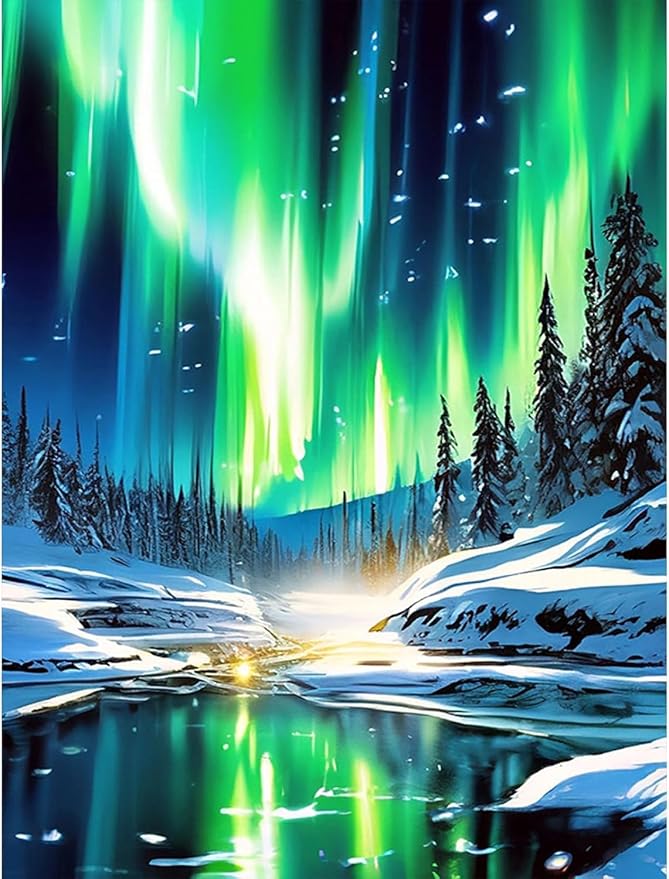 Aurora Stamped Cross Stitch Kits by WUSARPLY
