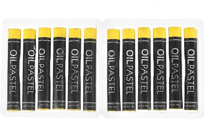 PATIKIL Yellow Oil Pastels by PATIKIL