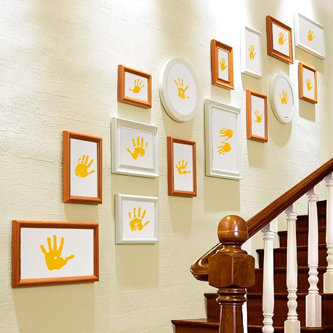 Ink Pad, 5x4'' Washable Non-Toxic Ink Stamp Pad - Image 7