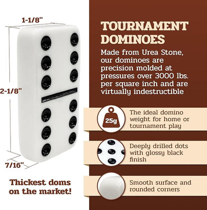 Alex Cramer Le Club' Luxury Domino Set - Image 8