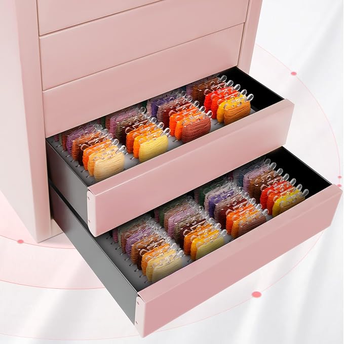 2 Pack PVC Foam Board Inserts for Drawer, Embroidery Floss Storage - Image 5
