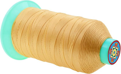Mandala Crafts Bonded Nylon Thread Blonde Heavy Duty Sewing Threads - Image 2
