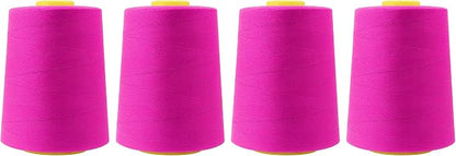 Mandala Crafts 4 Pack of Serger Threads Cones Spools by MandalaCrafts