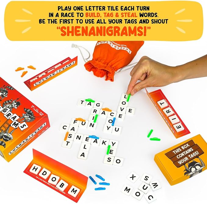 Shenanigrams! – The Mega-Mischievous Word Game! A Super Fun & Fast Family Party - Image 4