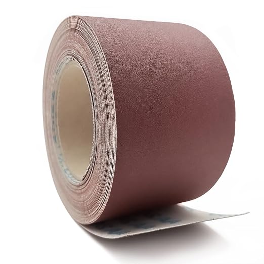 600 Grit Sandpaper Roll, 3 Inch x 49 Feet Emery Cloth Roll Aluminum Oxide - Image 2