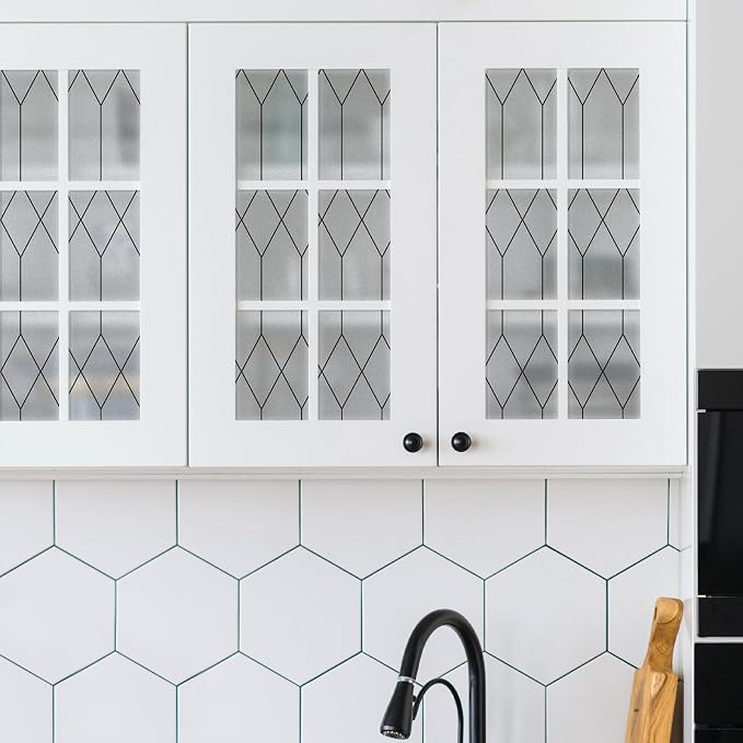 rabbitgoo Window Privacy Film for Glass Windows, Frosted Glass Cling - Image 9