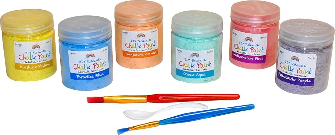 DIY Sidewalk Chalk Paint 6pk Kit - Image 4