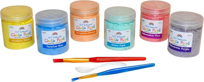 DIY Sidewalk Chalk Paint 6pk Kit - Image 4