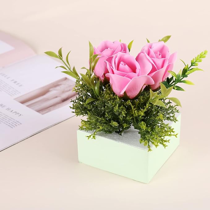 AMZQNART 8 Pack Crafts Foam Blocks, Flower Arrangements, School and Home DIY. - Image 5