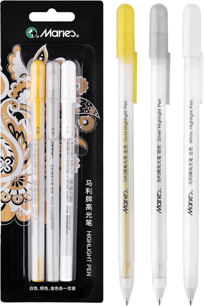 RVOGJP 3 Colors Gel Pen Set by RVOGJP%C2%AE