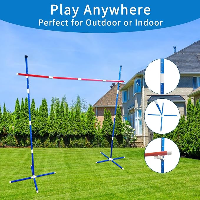 Limbo Game for Kids and Adults, Indoor/Outdoor Limbo Set Party Games Backyard - Image 3