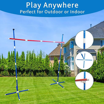 Limbo Game for Kids and Adults, Indoor/Outdoor Limbo Set Party Games Backyard - Image 3