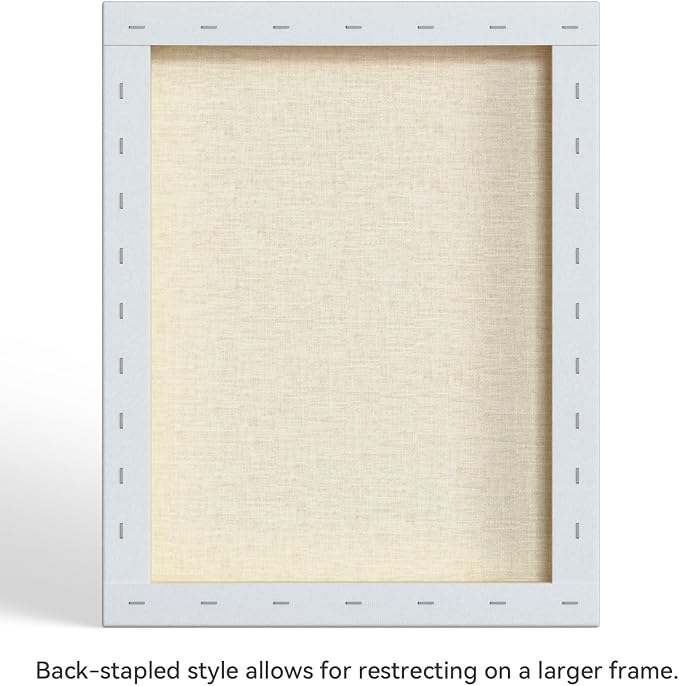 PHOENIX 16x20 Inch 6 Pack Artist Canvas - Image 3
