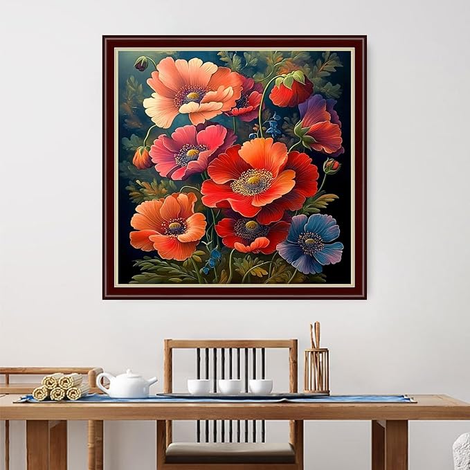 Dimensean Stamped Cross Stitch Kits Full Range of Embroidery Patterns Starter - Image 2