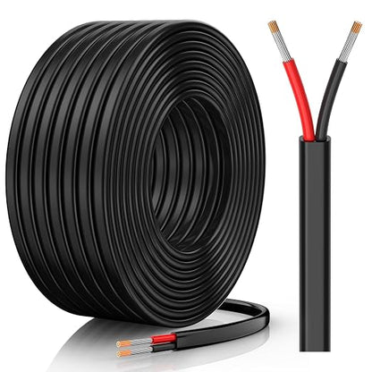 18 Gauge Wire, 18 AWG 2 Conductor Electrical Wire, Flexible/Oxygen-Free Tinned by Unknown