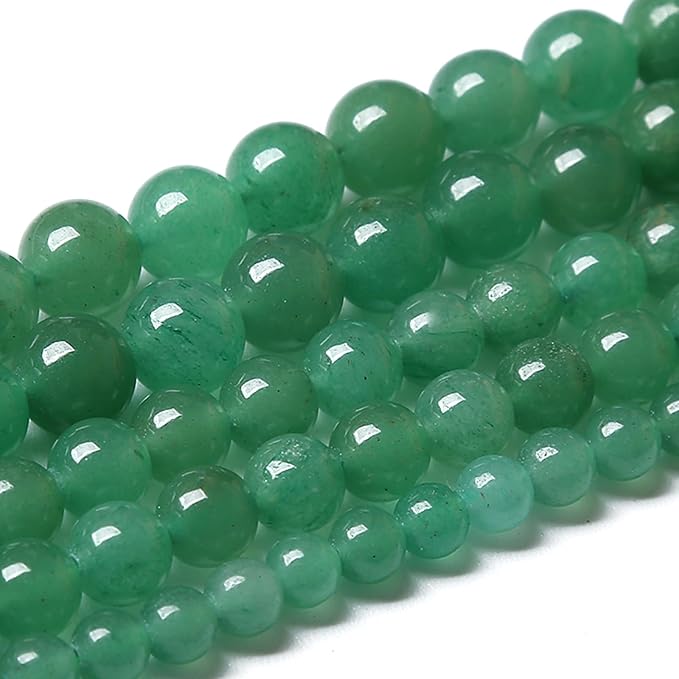 32PCS 12MM Natural Green Aventurine Beads Natural Gemstone Crystal Energy Stone - Image 2