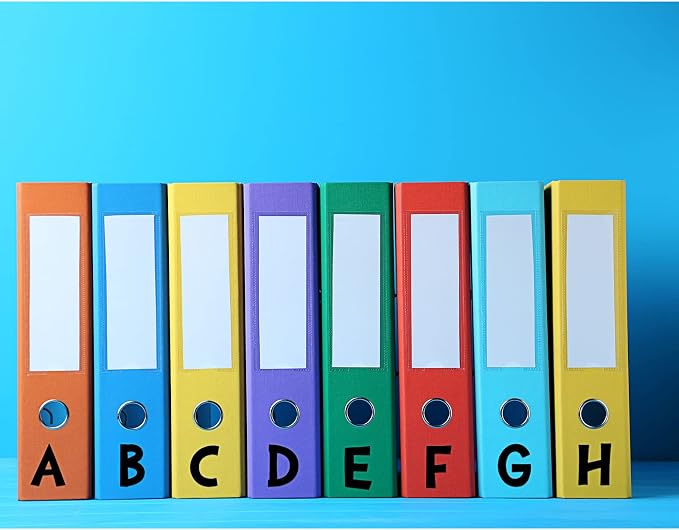 TaoBary 544 Pcs 2 Inch 16 Sheets Large Letter Stickers, Upper and Lower Case - Image 6
