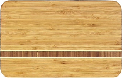 Totally Bamboo Aruba Bamboo Serving and Cutting Board, 12-1/2" x 8" by TotallyBamboo